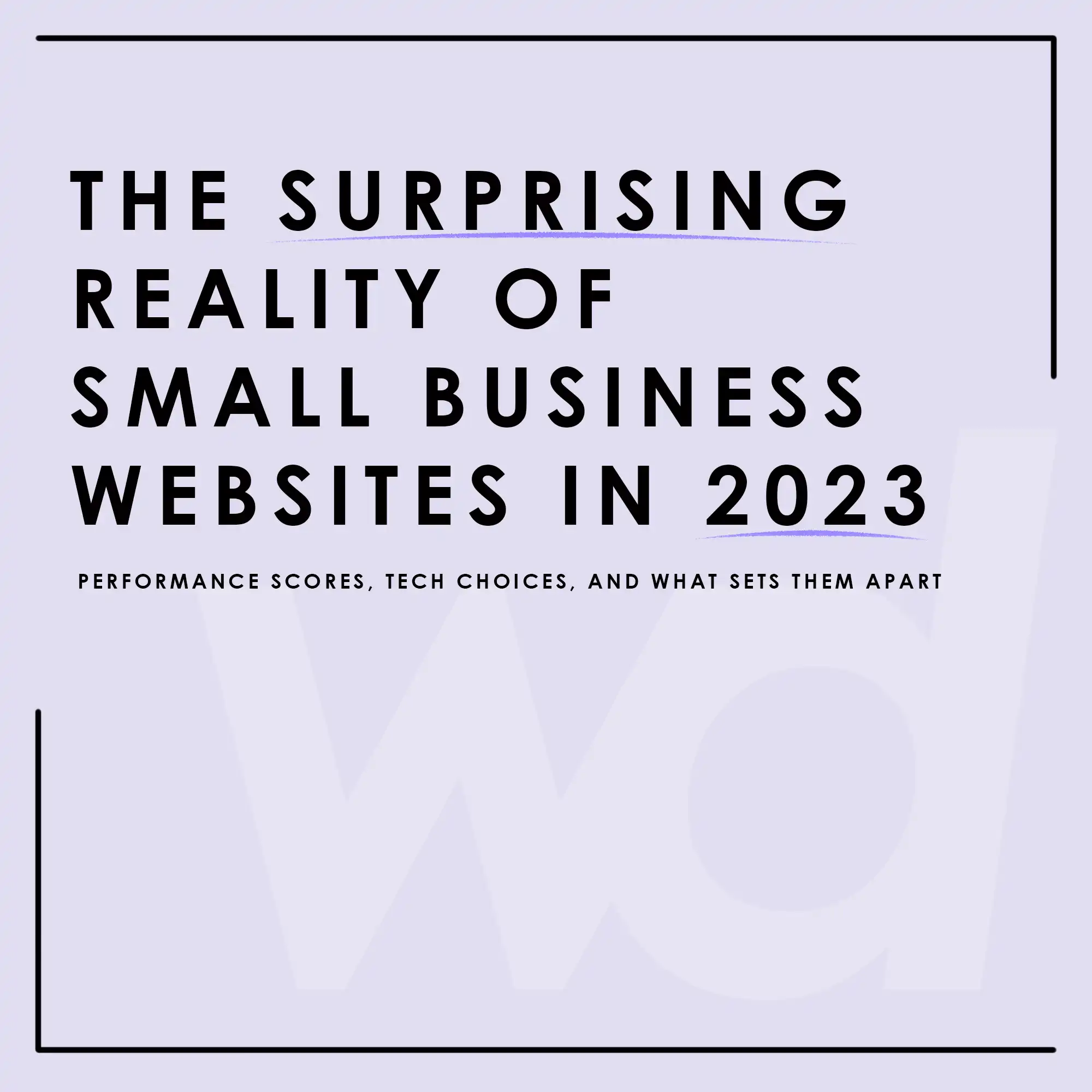 Surprising Reality of Small Business Websites cover image