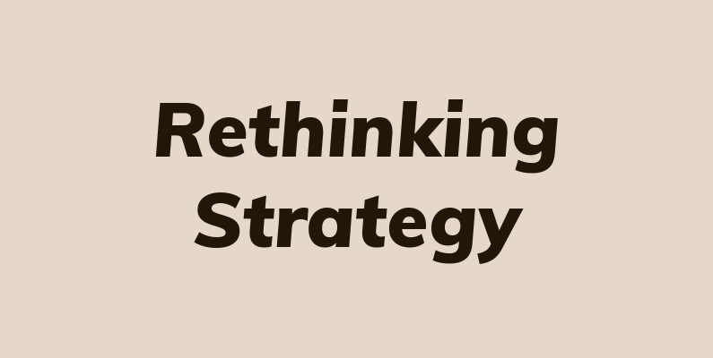 Rethinking Strategy Cover Image